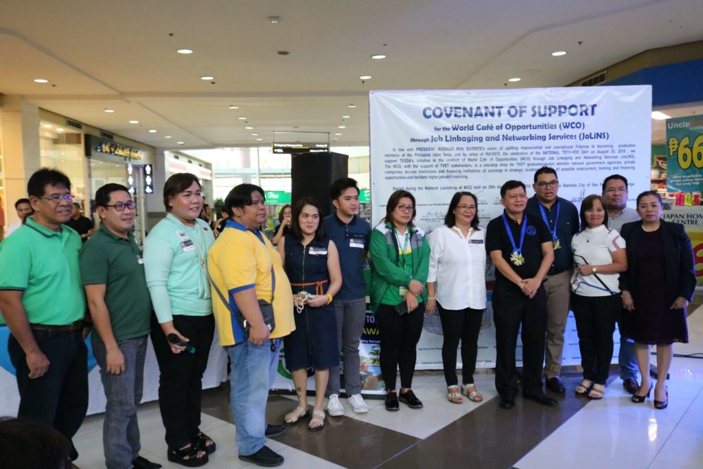 TESDA Tarlac Chairs World Café of Opportunity at Robinson Pampanga