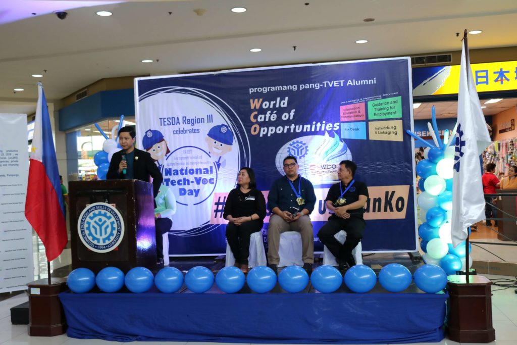 TESDA Tarlac Chairs World Café of Opportunity at Robinson Pampanga