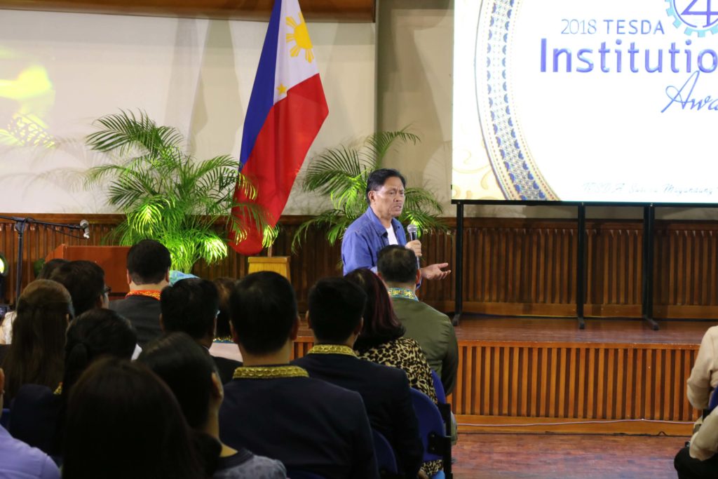 Tarlac Provincial Government Wins 2018 TESDA National Kabalikat Award