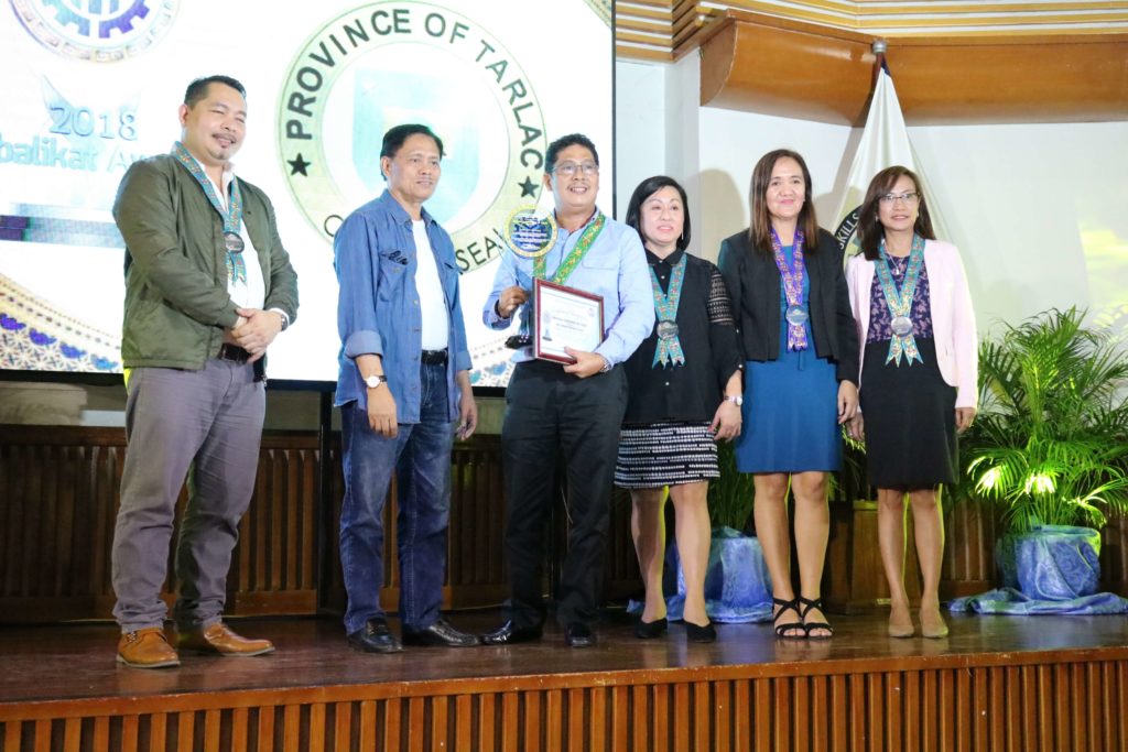 Tarlac Provincial Government Wins 2018 TESDA National Kabalikat Award