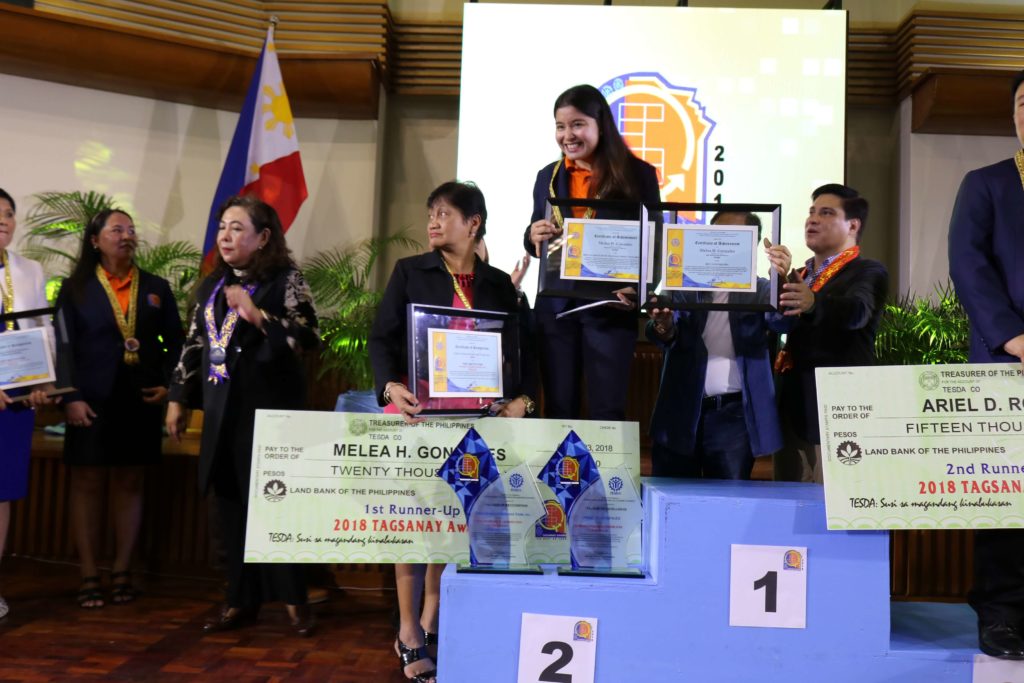 Tarlac Provincial Government Wins 2018 TESDA National Kabalikat Award