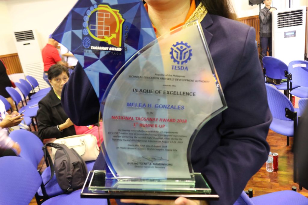 Tarlac Provincial Government Wins 2018 TESDA National Kabalikat Award