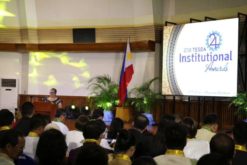 Tarlac Provincial Government Wins 2018 TESDA National Kabalikat Award