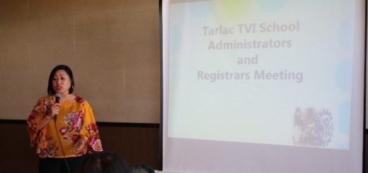 TESDA Tarlac meets Tarlac TVI Administrators and Registrars